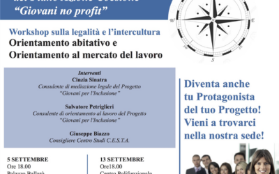 Workshop sulla legalità e l’intercultura: Orientamento abitativo e Orientamento al mercato del lavoro