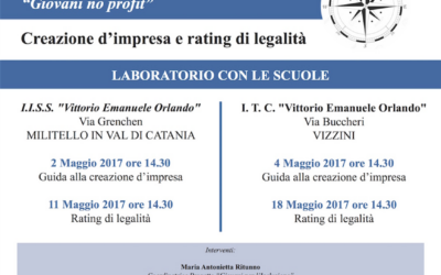 Laboratorio con le scuole “Creazione d’impresa e rating di legalità”