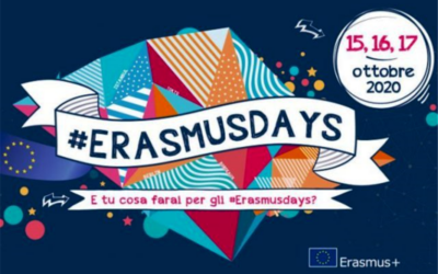 ErasmusDays 2020: 15-16-17 ottobre: mai come quest’anno è importante esserci!