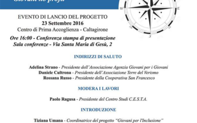 EVENTO DI LANCIO DEL PROGETTO “GIOVANI PER L’INCLUSIONE”