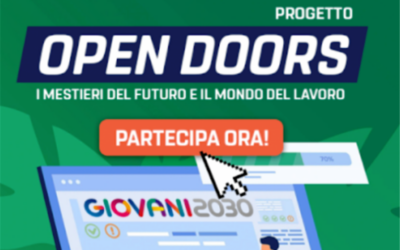 Open Doors: il futuro passa da ciò che decidi di fare oggi! Iscrizione aperte per il 7 giugno