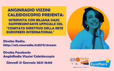 Biljana Dajic del Comitato direttivo rete “Europeers International”, ospite di AnGinRadio Vizzini Caleidoscopio