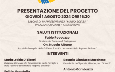 COMUNICATO STAMPA “Giovani in città”: percorsi di co-progettazione e progetti pilota di innovazione sociale