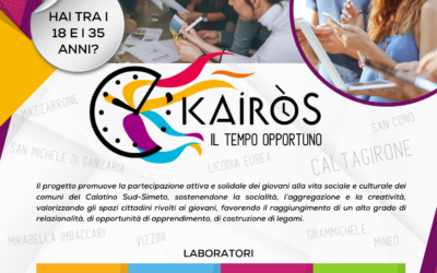 Kairòs – Il tempo opportuno: un’opportunità per i giovani del Calatino Sud-Simeto