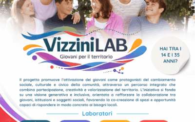 VizziniLab – Giovani per il territorio: al via il progetto per partecipazione e creatività giovanile